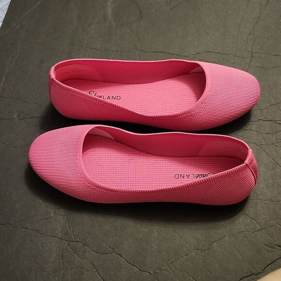 BRAND NEW SHOE LAND EVER MEMORY ROUND TOE KNITTEED WOMEN'S FLAT SHOE - Picture 14 of 16